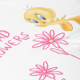 Monnalisa-White Tweety Blanket (92cm) | Childrensalon Outlet