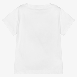 Monnalisa-Белая футболка макси с Твити | Childrensalon Outlet