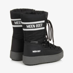 Moon Boot-Сапоги для мальчиков черные всепогодные | Childrensalon Outlet