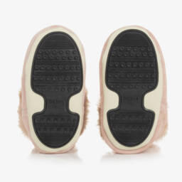 Moon Boot-Замшевые ботинки для приключений розового цвета для девочек | Childrensalon Outlet