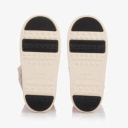 Moon Boot-Теплые розовые сапоги на липучках для девочек | Childrensalon Outlet