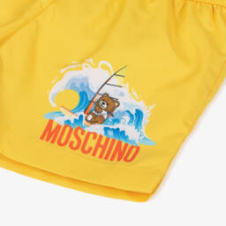 موسكينو-شورت سباحة لون أصفر للمواليد | Childrensalon Outlet