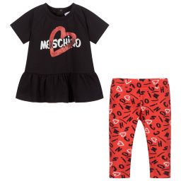 Moschino Baby-Baby Cotton Leggings Set | Childrensalon Outlet