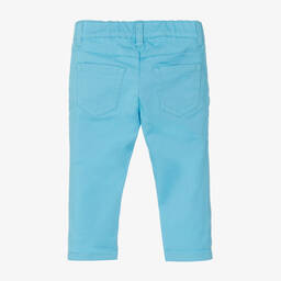 موسكينو Baby-جينز بطبعة تيدي بير قطن تويل لون أزرق | Childrensalon Outlet