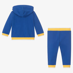 Moschino Малыши-Синий спортивный костюм Teddy Bear из хлопка | Childrensalon Outlet