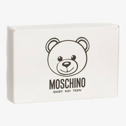 Moschino Baby-طقم تبّان قطن عضوي لون أزرق للأطفال | Childrensalon Outlet