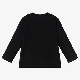 Moschino Малыши-Черный топ с медвежатами для мальчиков | Childrensalon Outlet