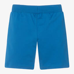 Moschino Кид-Тин-Boys Blue Teddy Bear Cotton Shorts | Childrensalon Outlet