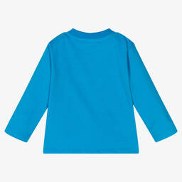 Moschino Малыши-Голубой топ с медвежатами для мальчиков | Childrensalon Outlet