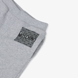 Moschino-Boys Charcoal Logo Cotton Set | Childrensalon Outlet