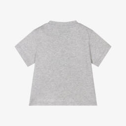 Moschino-Boys Charcoal Surf Adventure Tee | Childrensalon Outlet