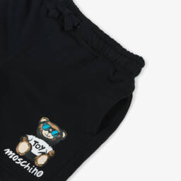 Moschino-طقم قطن للأولاد بلون الليل مع دب | Childrensalon Outlet