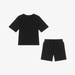 Moschino-طقم قطن للأولاد بلون الليل مع دب | Childrensalon Outlet