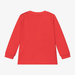 Moschino Baby-Boys Red Teddy Bear Top | Childrensalon Outlet