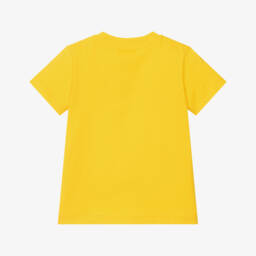 Moschino-Boys Sunny Bear Cotton Tee | Childrensalon Outlet