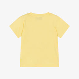 Moschino-Boys Sunny Logo Cotton Tee | Childrensalon Outlet