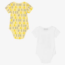 Moschino Малыши-Хлопковые боди (2шт.) | Childrensalon Outlet