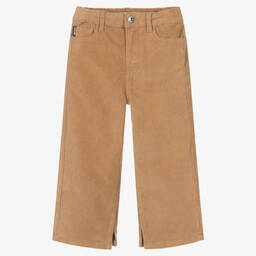 موسكينو Kid-Teen-Girls Beige Corduroy Trousers | Childrensalon Outlet