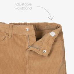 موسكينو Kid-Teen-Girls Beige Corduroy Trousers | Childrensalon Outlet