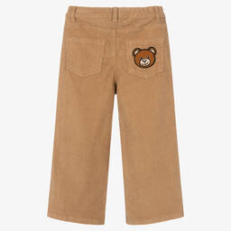 موسكينو Kid-Teen-Girls Beige Corduroy Trousers | Childrensalon Outlet