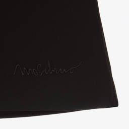 Moschino Kid-Teen-طقم فستان بينافور قطن بوبلين لون أسود | Childrensalon Outlet