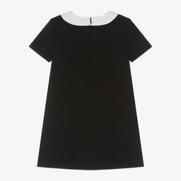 Moschino Kid-Teen-Girls Black Question Mark Dress | Childrensalon Outlet