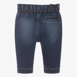 موسكينو Baby-جينز أطفال بناتي قطن دنيم لون كحلي | Childrensalon Outlet