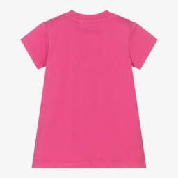 Moschino-Girls Cotton Candy Teddy Dress | Childrensalon Outlet