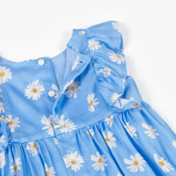 Moschino-Girls Daisy Print Dress & Bloomers | Childrensalon Outlet