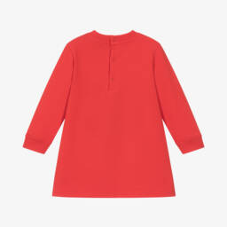 Moschino Baby-Girls Festive Red Teddy Dress | Childrensalon Outlet