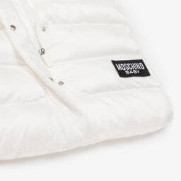 Moschino Baby-Girls Ivory Cosy Teddy Nest | Childrensalon Outlet