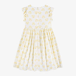 Moschino Kid-Teen-Girls Ivory & Gold Teddy Bear Dress | Childrensalon Outlet