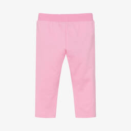 Moschino Малыши-Girls Pink Bear Logo Joggers | Childrensalon Outlet