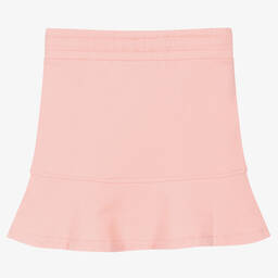 Moschino Kid-Teen-Girls Pink Cotton Jersey Skirt | Childrensalon Outlet