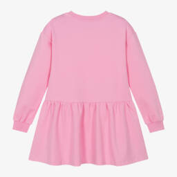 Moschino Kid-Teen-فستان قطن لون زهري | Childrensalon Outlet