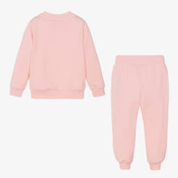 Moschino Kid-Teen-بدلة رياضية قطن لون زهري | Childrensalon Outlet