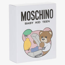 موسكينو Baby-طقم أفرول قطن جيرسي لون زهري للمولودات | Childrensalon Outlet