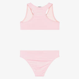 Moschino-Girls Pink Teddy Bear Bikini | Childrensalon Outlet