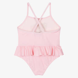 موسكينو-مايوه بطبعة الدب تيدي لون زهري للبنات | Childrensalon Outlet