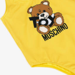 Moschino-ملابس سباحة للبنات بتصميم دب الشمس المبهج | Childrensalon Outlet