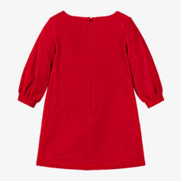 Moschino Kid-Teen-Girls Velvet Dress with Hearts | Childrensalon Outlet