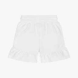 Moschino Kid-Teen-Girls White Teddy Bear Shorts | Childrensalon Outlet
