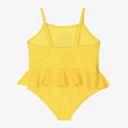 Moschino Baby-Girls Yellow Bear Swimsuit | Childrensalon Outlet