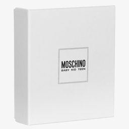 موسكينو Baby-طقم هدية بيبي غرو وقبعة قطن جيرسي لون زهري للمولودات | Childrensalon Outlet