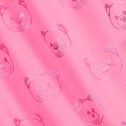 Moschino Kid-Teen-Pink Cotton Jersey Shorts  | Childrensalon Outlet