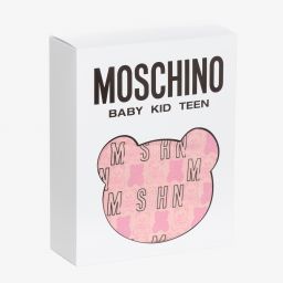 Moschino Малыши-Розовый и белый песочники | Childrensalon Outlet