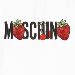 Moschino Kid-Teen-Teen Black Cotton Jersey Dress | Childrensalon Outlet