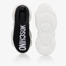 Moschino Кид-Тин-Черные кроссовки-носки для подростков | Childrensalon Outlet