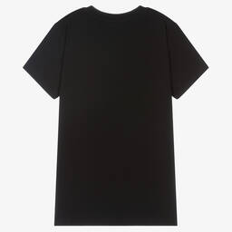 Moschino Kid-Teen-Teen Black Teddy T-Shirt | Childrensalon Outlet