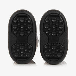 Moschino Кид-Тин-Черно-белые боты для подростков | Childrensalon Outlet